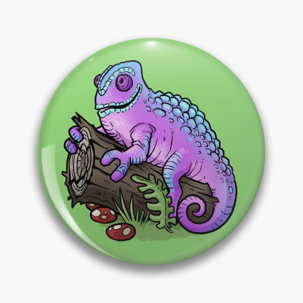 Item preview, Happy Chameleon designed and sold by BadSquiddoGames.