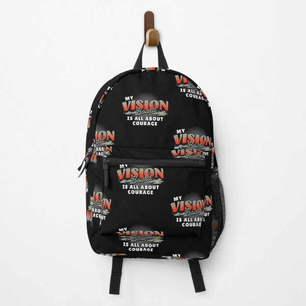 Item preview, My Vision Board Is All About Courage Motivational designed and sold by Hananiah Merch.