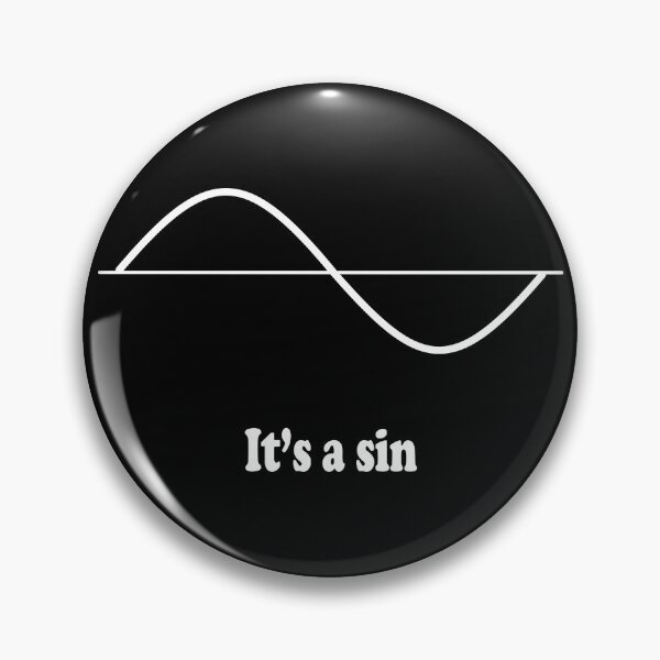 Item preview, It’s a sin designed and sold by ScienceCorner.