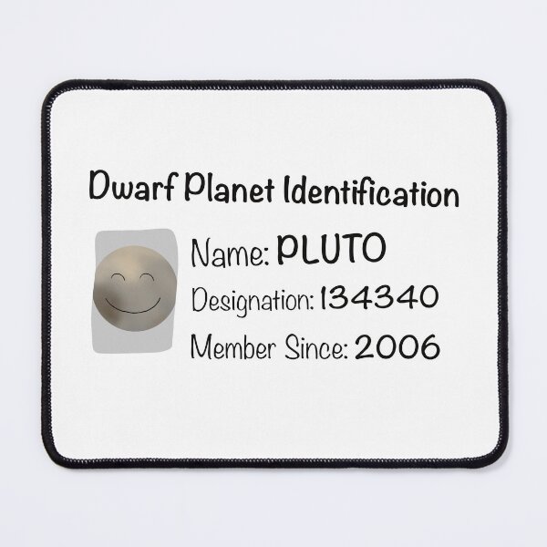 Item preview, Dwarf Planet ID - Pluto designed and sold by gillybean729.