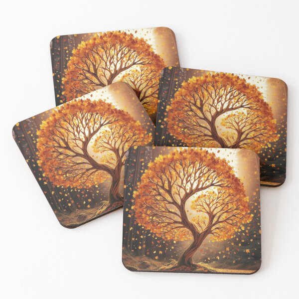 Item preview, Eternal Autumn: Tree of Life in Enchanted Forest designed and sold by karina360.