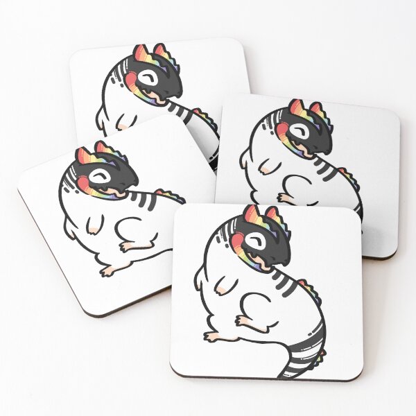 Item preview, allysaurus LGBTQ pride dino designed and sold by sadfacestickers.