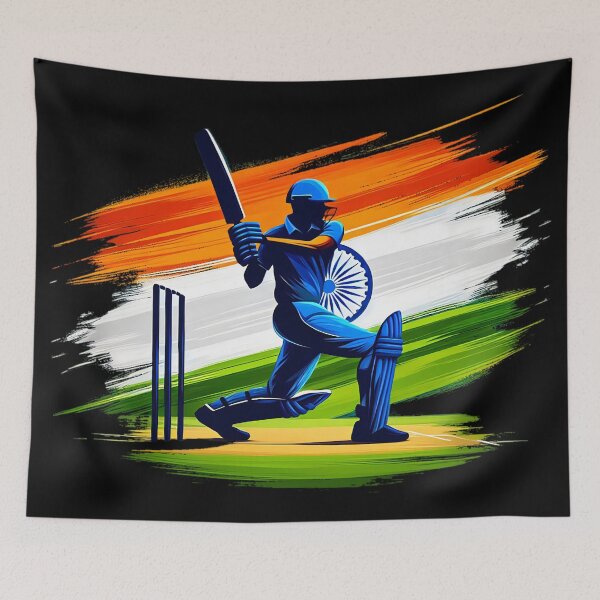 Item preview, India Cricket Pride - Indian Flag designed and sold by SportsT-Shirts.