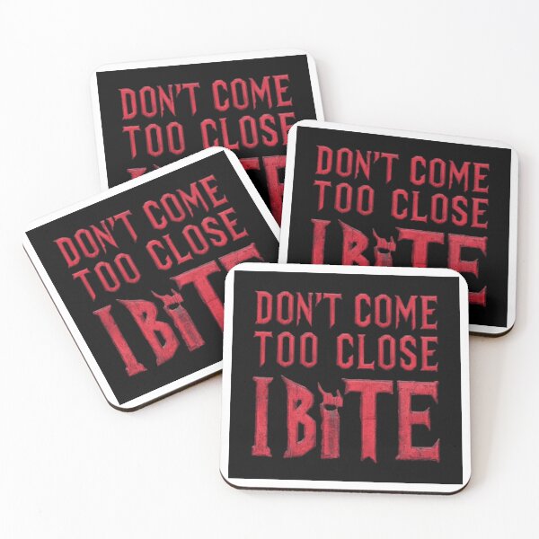 Item preview, Vampire Fiction Don't Come Close I Bite Book Reader Fantasy Series designed and sold by gyrate.