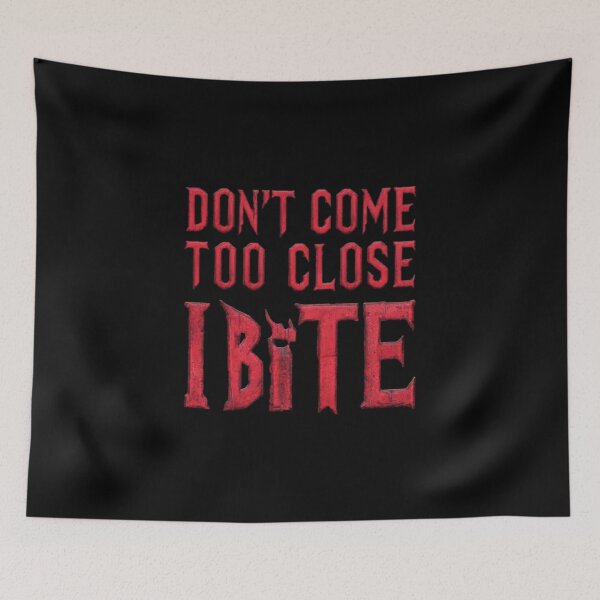 Item preview, Vampire Fiction Don't Come Close I Bite Book Reader Fantasy Series designed and sold by gyrate.