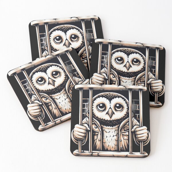 Item preview, Not Like Us OVO owl in jail  designed and sold by obviouslogic.