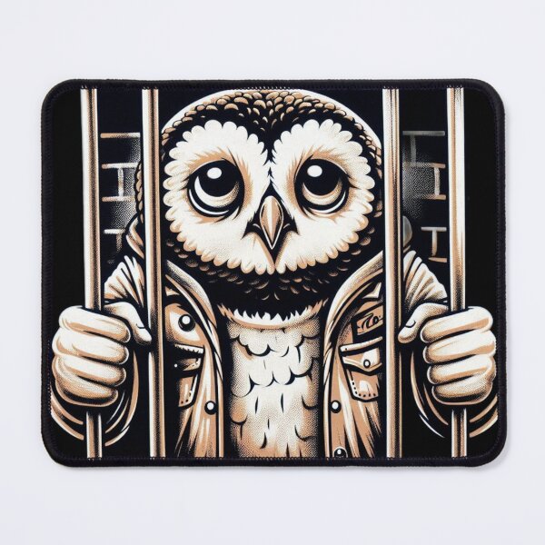 Item preview, Not Like Us OVO owl in jail designed and sold by obviouslogic.