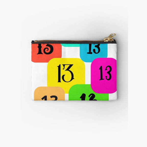 Item preview, Colorful 13 Squares: Lucky Geometry designed and sold by GorinART.