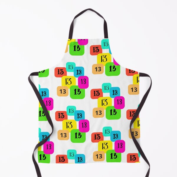 Item preview, Colorful 13 Squares: Lucky Geometry designed and sold by GorinART.