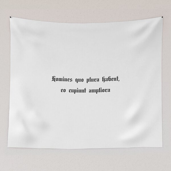 Item preview, quote in latin designed and sold by rrroza.