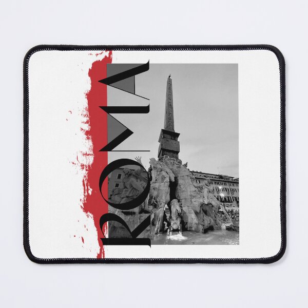 Item preview, Piazza Navona, Rome, Italy - Red Splash designed and sold by FinaldiDesign.