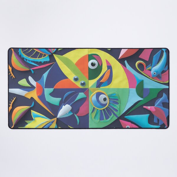 Item preview, Geometric pattern.Geometry, abstraction, fish designed and sold by MagelliShop.