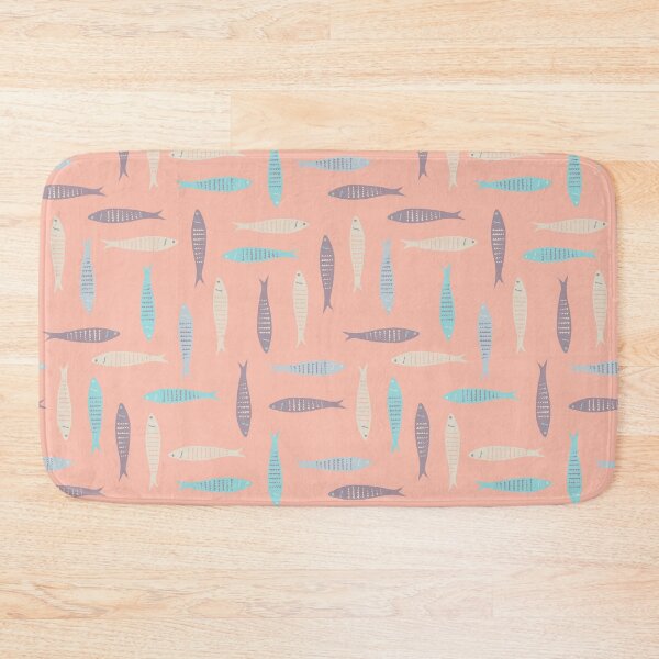 Item preview, Sardines on Pink designed and sold by Lyman Creative Co..