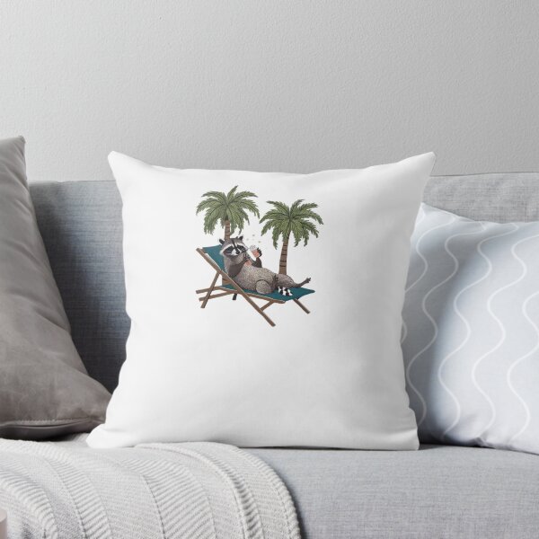 Item preview, Racoon Holiday Palm  designed and sold by 2minutidiitalia.