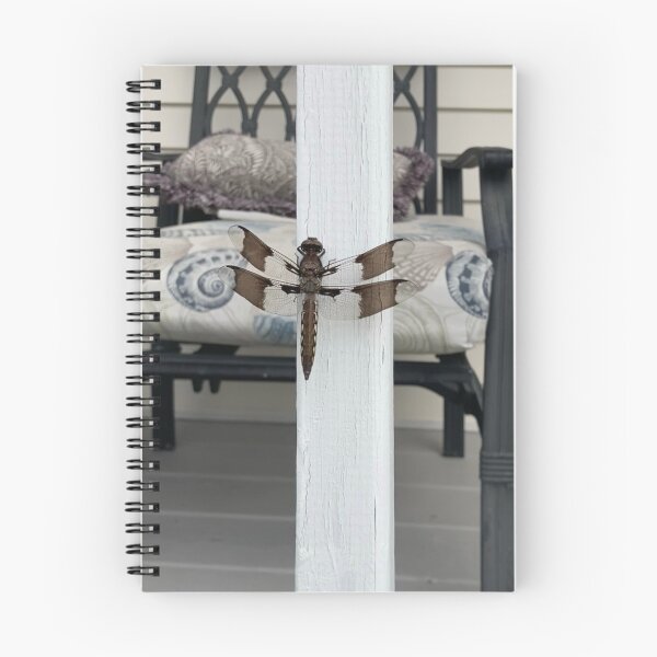 Item preview, Striped Dragonfly on a Railing  designed and sold by Amanda1775.