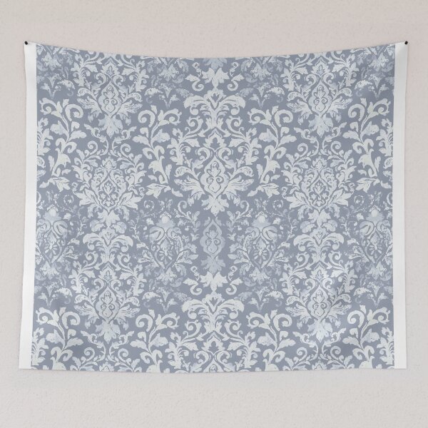 Item preview, Copy of Damask handmade gray designed and sold by Alessandro Remo Mazzoni Remotextiles.