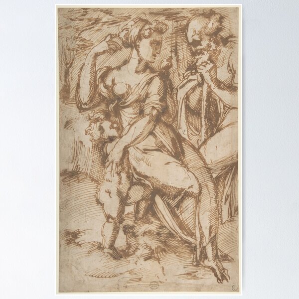 Item preview, "The Holy Family" by Baccio Bandinelli  designed and sold by krh327.