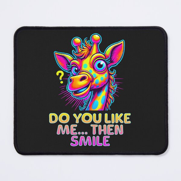 Item preview, Playful Giraffe Smile - Fun and Vibrant Animal Art designed and sold by SportyAndArtful.