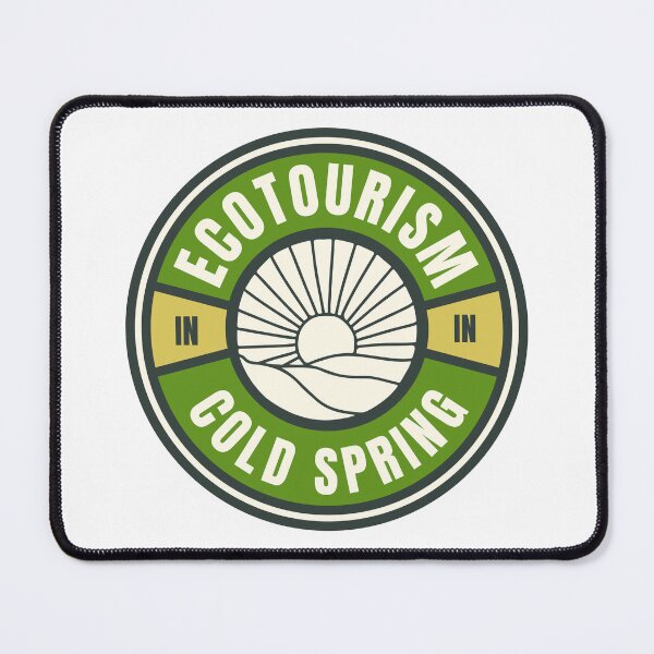 Item preview, Ecotourism in Cold Spring USA Green Logo designed and sold by Vintage-TM.