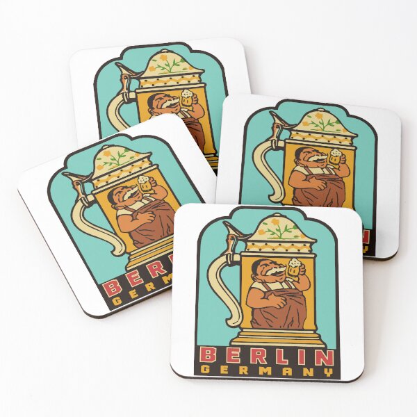Item preview, Berlin Germany Vintage Style Decal designed and sold by Decal Mania.