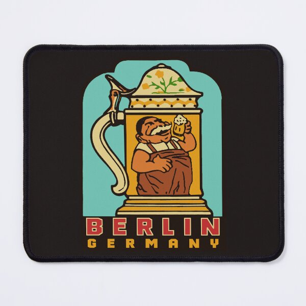 Item preview, Berlin Germany Vintage Style Decal designed and sold by Decal Mania.
