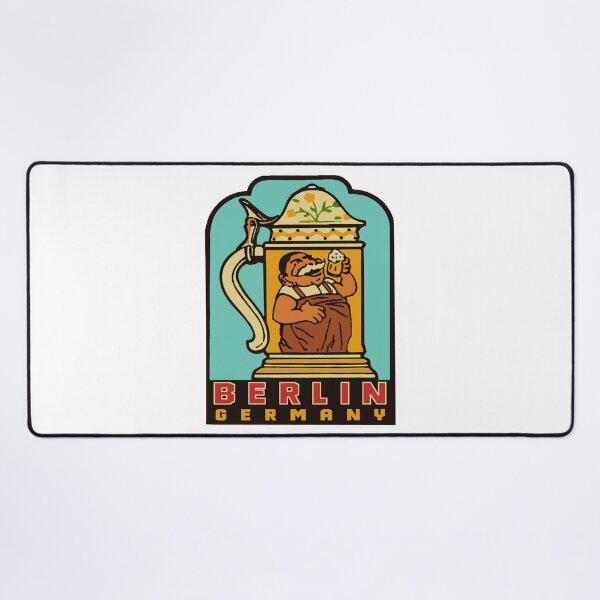 Item preview, Berlin Germany Vintage Style Decal designed and sold by Decal Mania.
