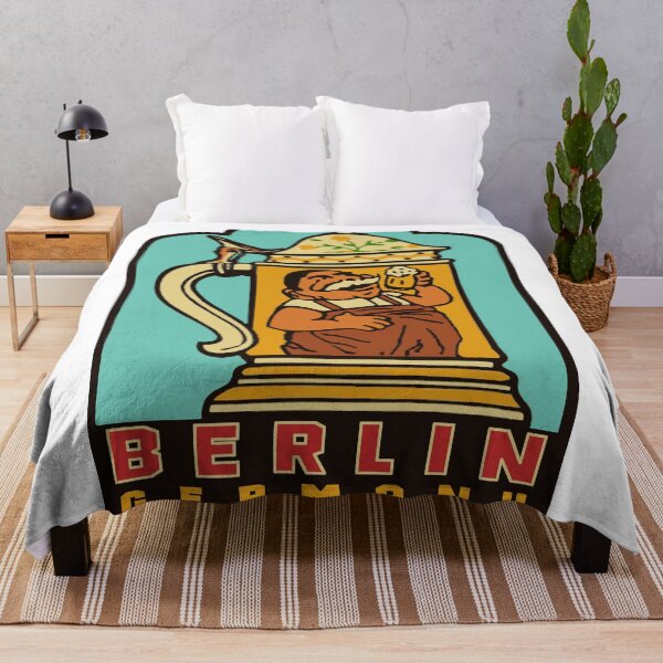 Item preview, Berlin Germany Vintage Style Decal designed and sold by Decal Mania.