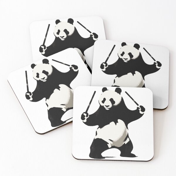 Item preview, Stick Fighting Panda Street art designed and sold by TomFrontierArt.