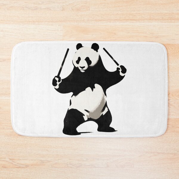Item preview, Stick Fighting Panda Street art designed and sold by TomFrontierArt.