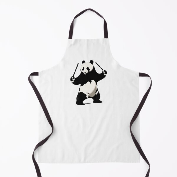 Item preview, Stick Fighting Panda Street art designed and sold by TomFrontierArt.