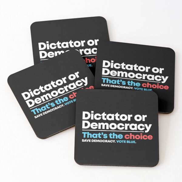 Item preview, Democracy or Dictatorship That's The Choice designed and sold by kjanedesigns.
