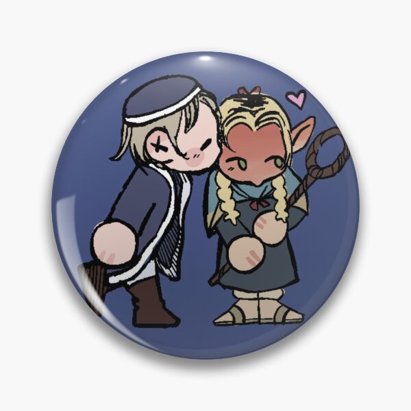 Item preview, Marcille and Falin Delicious in Dungeon Sticker  designed and sold by hairymoths.