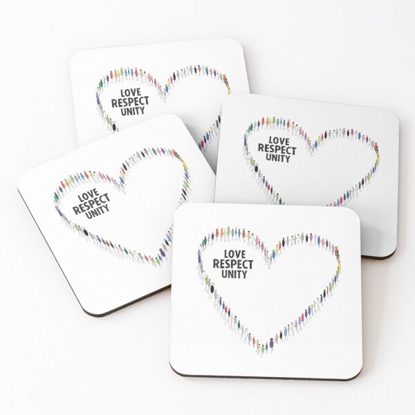 Item preview, Love Respect Unity designed and sold by Silvershadows.
