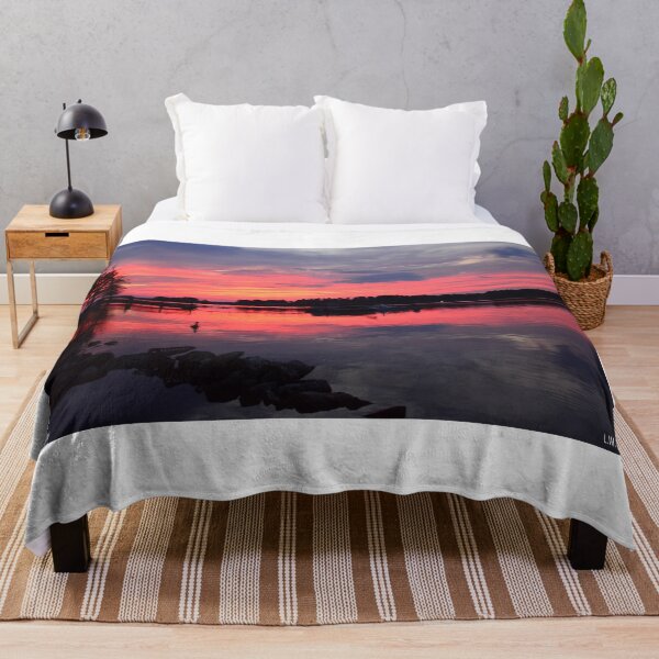 Item preview, Summertime Sunset Lake Murray South Carolina designed and sold by LisaWootenPhoto.