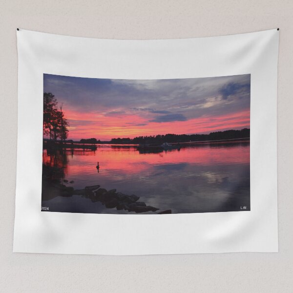 Item preview, Summertime Sunset Lake Murray South Carolina designed and sold by LisaWootenPhoto.