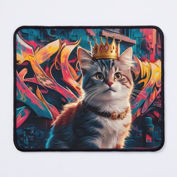 Item preview, Graffiti Cat King designed and sold by DIUMERI.