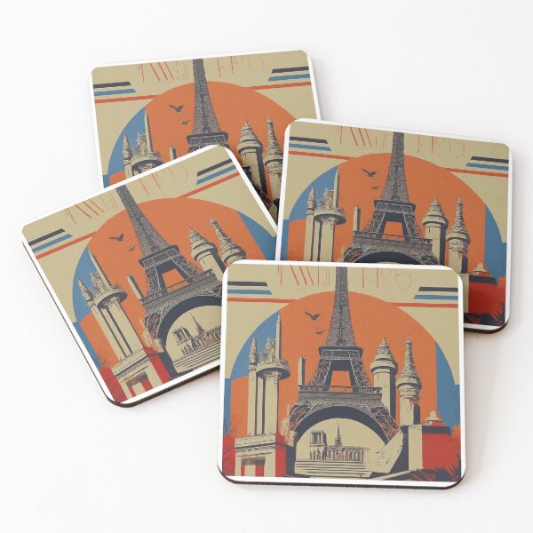 Item preview, Paris Abstract designed and sold by FitEnvy.