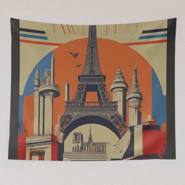 Item preview, Paris Abstract designed and sold by FitEnvy.