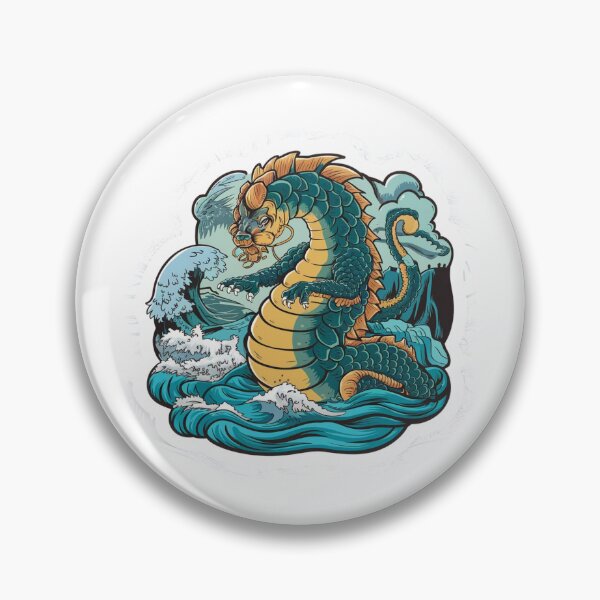 Item preview, Kanagawa Kaiju No.3 designed and sold by Gentle40Winks.