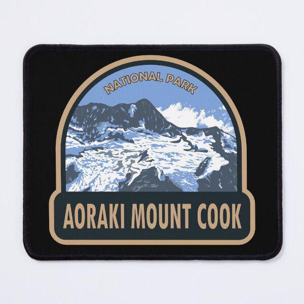 Item preview, Aoraki Mount Cook National Park New Zealand Travel Art designed and sold by KrisSidDesigns.