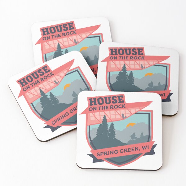 Item preview, Wisconsin Typographic Bagdes - House on the Rock designed and sold by Jgagliardo96.