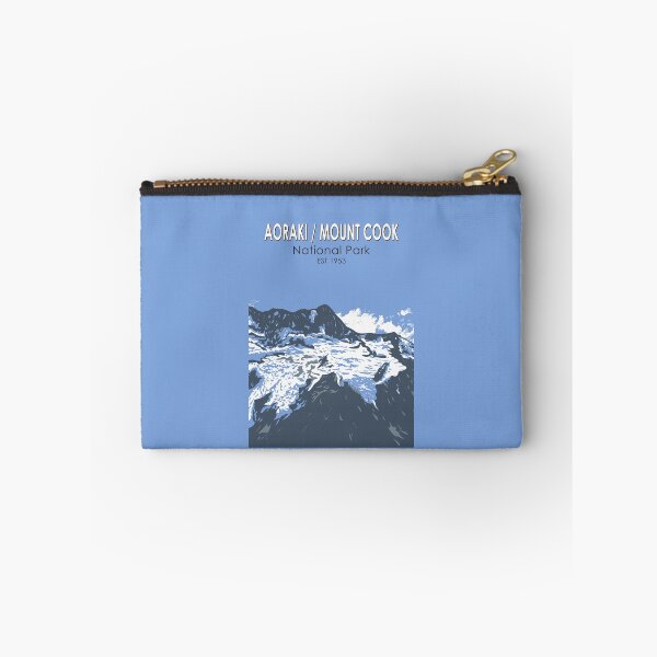Item preview, Aoraki Mount Cook National Park Travel Art Vintage designed and sold by KrisSidDesigns.