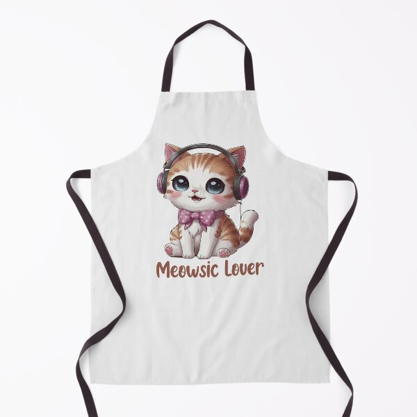 Item preview, Cute Meowsic Lover Cat designed and sold by HappyLifeCreate.