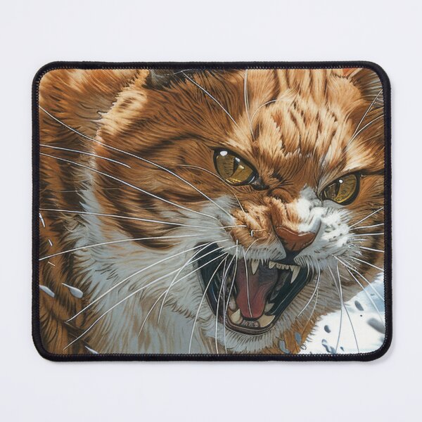 Item preview, Cat with playful paws designed and sold by wolfgangrainer.
