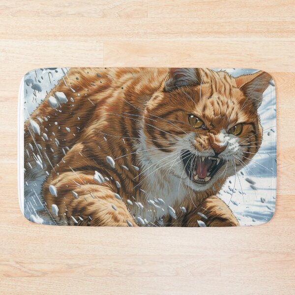 Item preview, Cat with playful paws designed and sold by wolfgangrainer.
