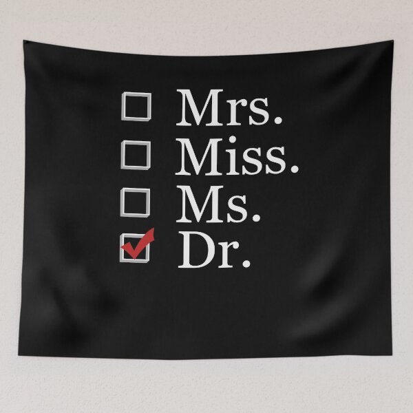 Item preview, Mrs Miss Ms Dr designed and sold by Kieran Abbott.