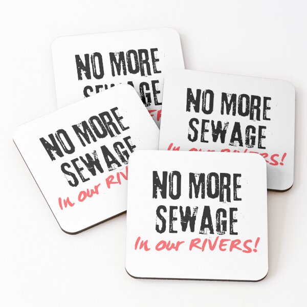 Item preview, NO More Sewage in Our Rivers! designed and sold by KeepYourShirt.