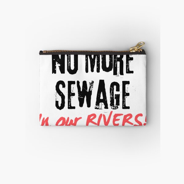 Item preview, NO More Sewage in Our Rivers! designed and sold by KeepYourShirt.