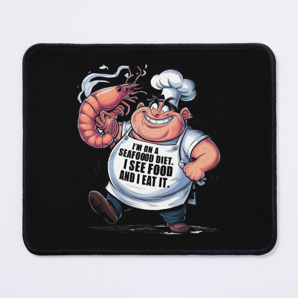 Item preview, Seafood Diet, I Sea Food and I Eat It ! designed and sold by MJO80.