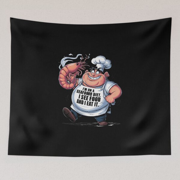 Item preview, Seafood Diet, I Sea Food and I Eat It ! designed and sold by MJO80.